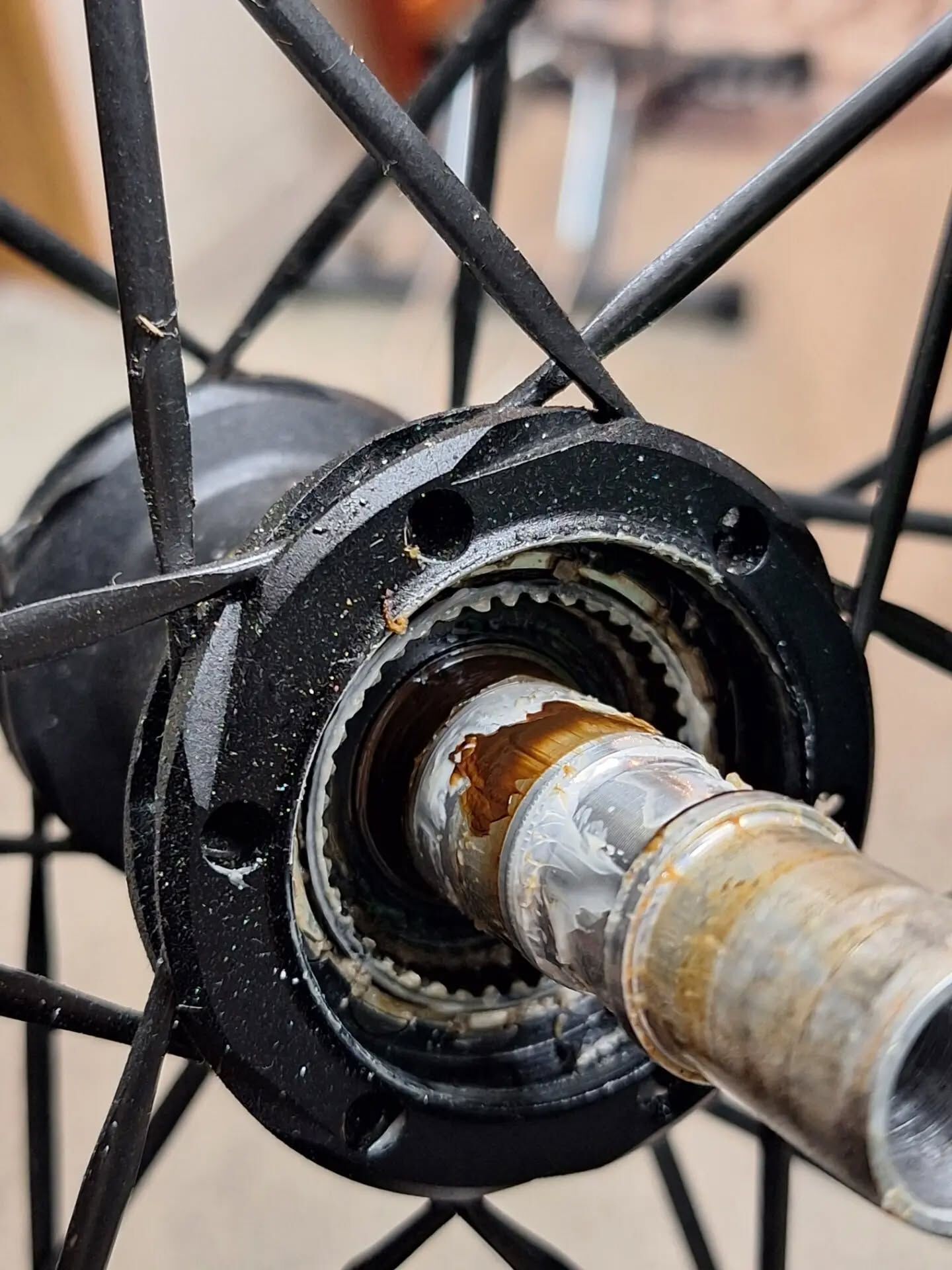 自転車はメンテナンスが必要です