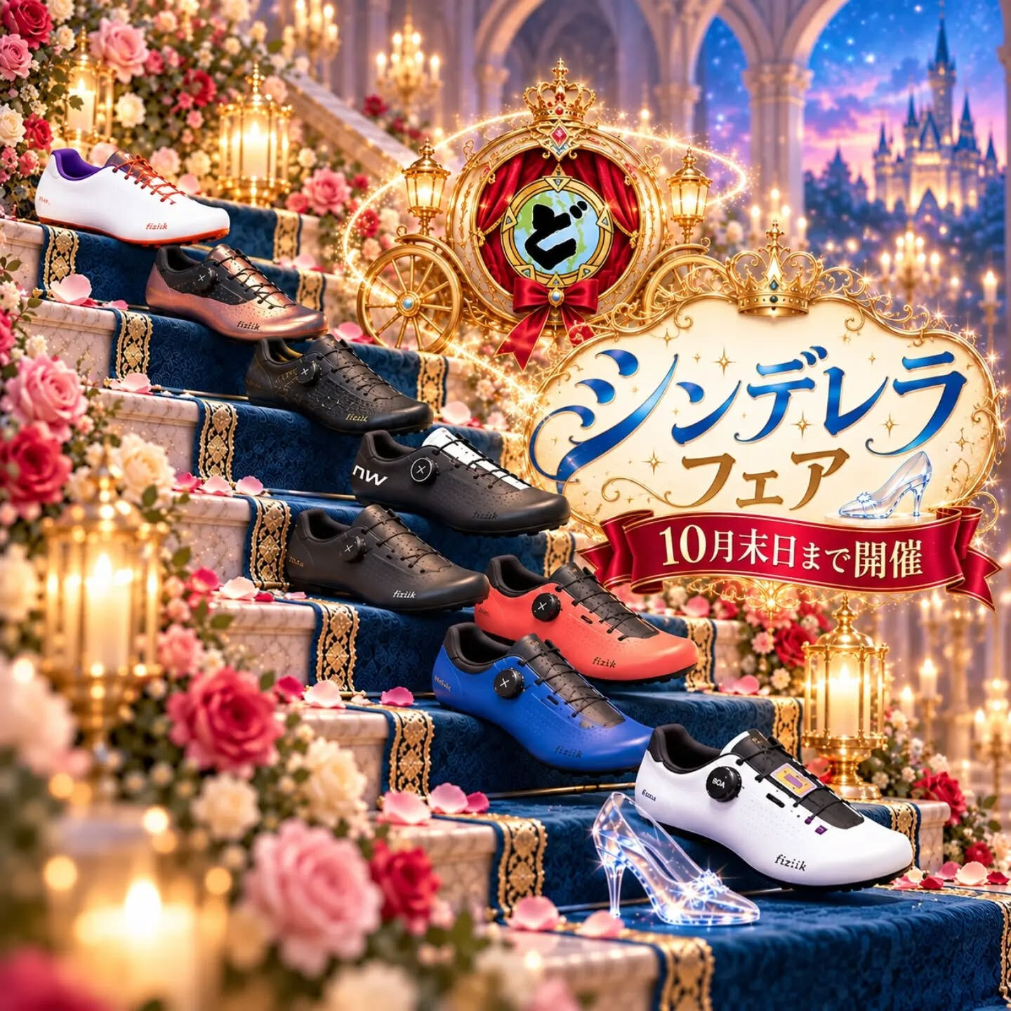 10月のどてるしはシンデレラフェアを開催します👠