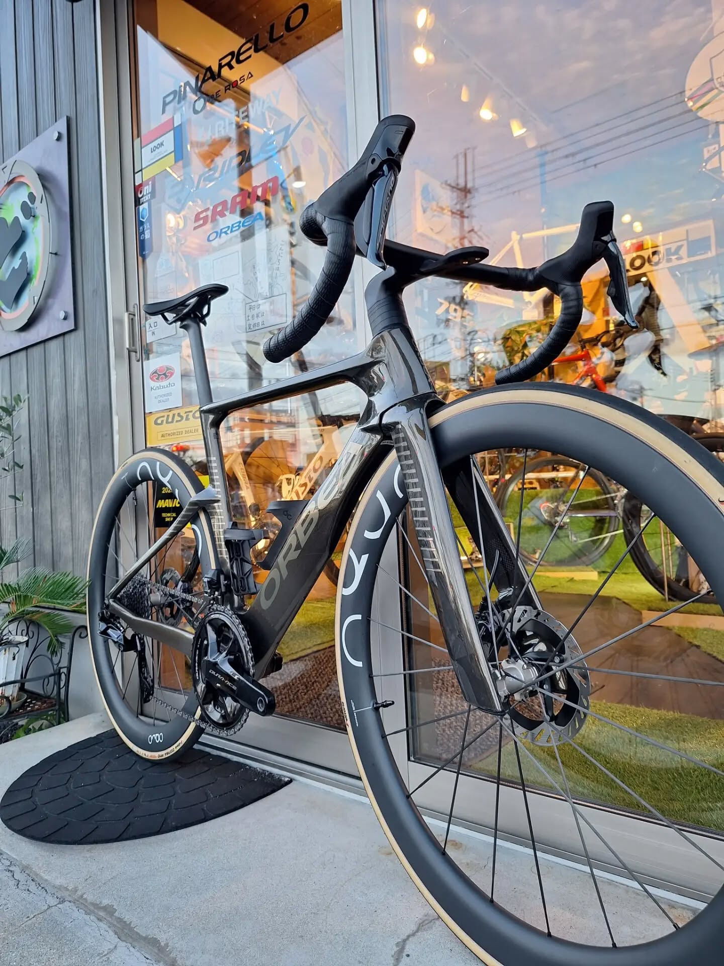 ORBEAの新型ORCA AERO試乗車来てます‼️