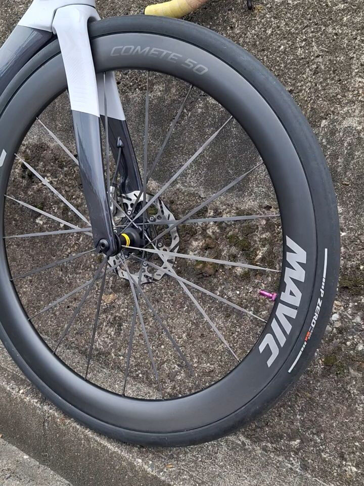 MAVICの新型COMETE 50が常設試乗ホイールになりま